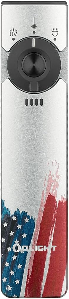 ライト・ランタン OLIGHT Arkfeld Pro : Stars & Stripes Olight Arkfeld Pro Rechargeable Flashlight Stars & Stripes